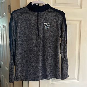 Villanova ladies M quarter zip dry excel shirt